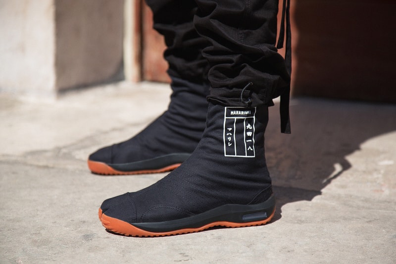 maharishi "maha Tabi Boot" Release Date Sneakers Kicks Shoes Trainers Maison Margiela Utilitarian Workwear Boots Jason Markk Travel Kit