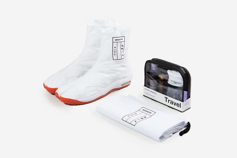 maharishi "maha Tabi Boot" Release Date Sneakers Kicks Shoes Trainers Maison Margiela Utilitarian Workwear Boots Jason Markk Travel Kit