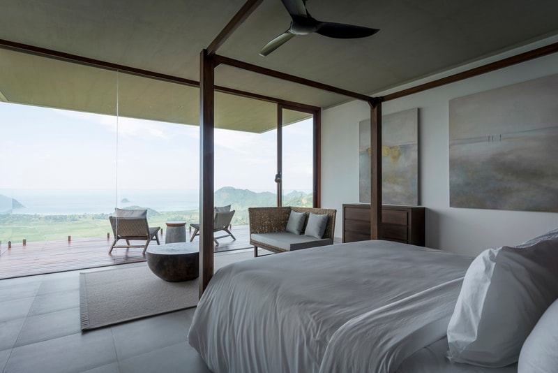 Maleo Residence Mitchel Squires Associates West Praya Indonesia Houses Wooden Modern Interior Swimming Pool Balcony Exterior Greenery Trees Mountainous Sea View Wellness Retreat Minimalist Design