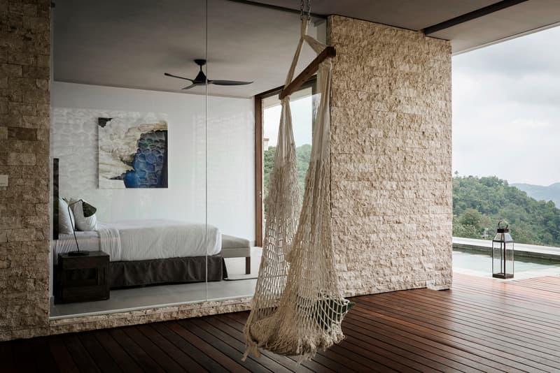 Maleo Residence Mitchel Squires Associates West Praya Indonesia Houses Wooden Modern Interior Swimming Pool Balcony Exterior Greenery Trees Mountainous Sea View Wellness Retreat Minimalist Design
