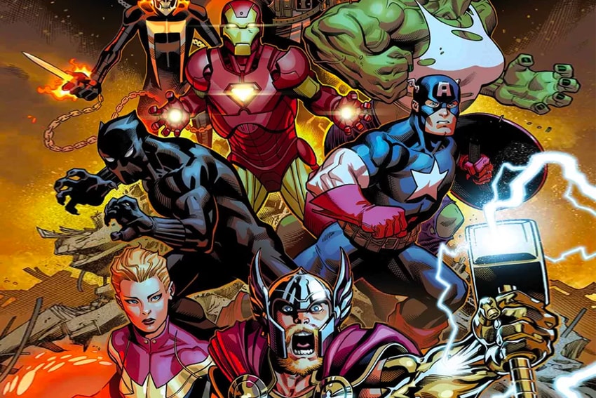 Marvel Avengers Comic Book Series Captain America Iron Man Thor captain marvel black panther doctor strange