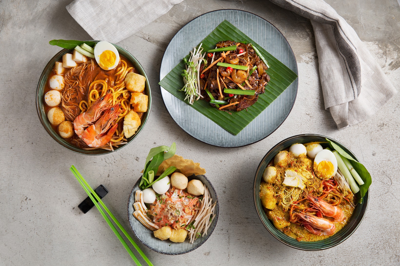 Mean Noodles Profile Food Design Hong Kong openUU Caroline Chou Kevin Lim noodle noods dishes plates plating