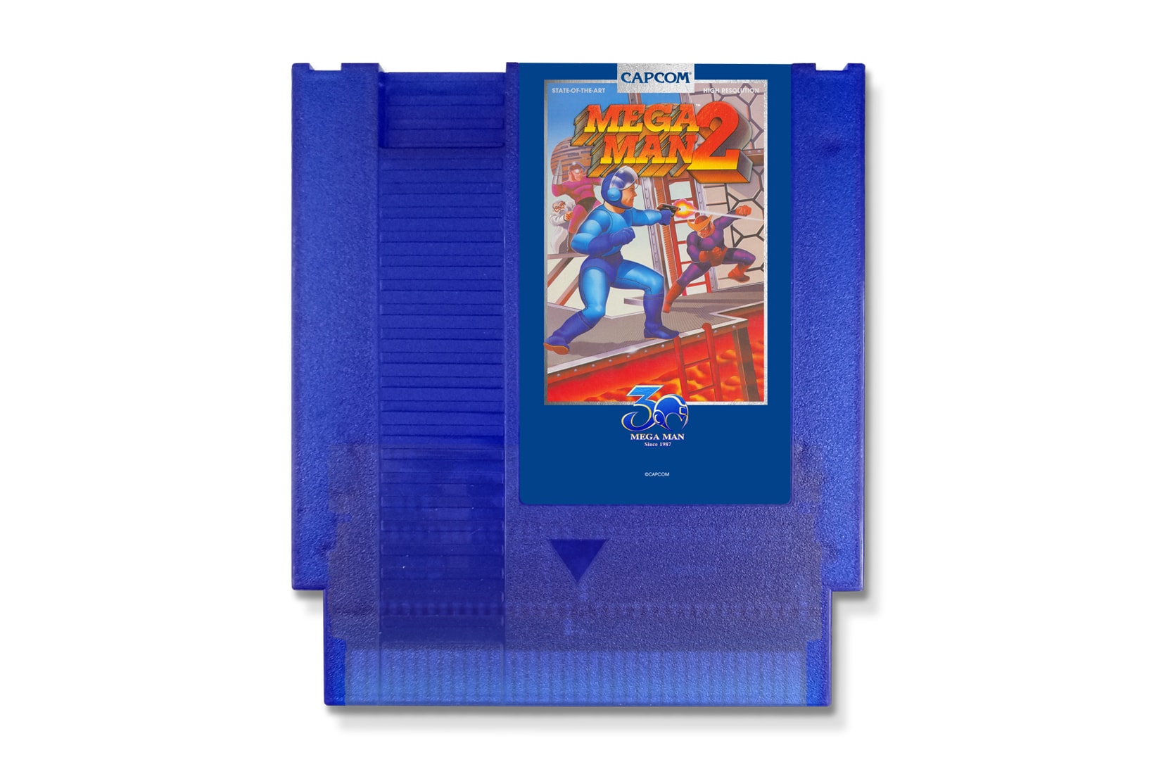 Mega Man 2 X 30th Anniversary iam8bit Cartridges Nintendo NES SNES blue september 2018 release date info drop