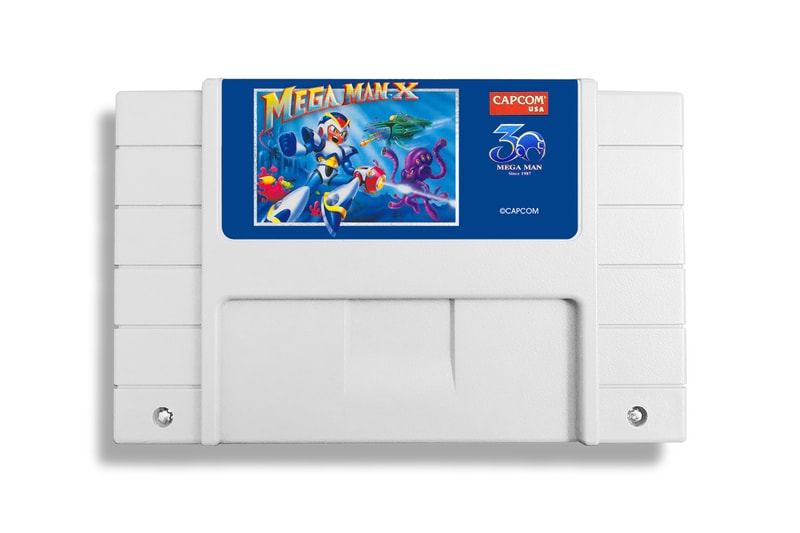 Mega Man 2 X 30th Anniversary iam8bit Cartridges Nintendo NES SNES blue september 2018 release date info drop