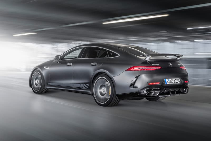 Mercedes-AMG GT 63 S 4MATIC+ Edition 1 Benz AMG Sports Car Automotive German Engineering Engine Mechanics BMW Coupe