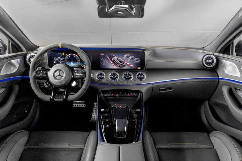 Mercedes-AMG GT 63 S 4MATIC+ Edition 1 Benz AMG Sports Car Automotive German Engineering Engine Mechanics BMW Coupe