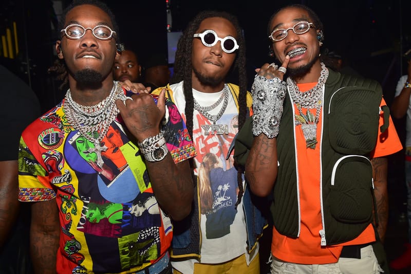 Celeb Watch Spotter - Rapper; Quavo was spotted wearing an Oyster Steel and  White Gold Rolex Skydweller on a Jubilee Strap With a Blue Dial.  Reference-326934 🎤⌚️ @quavohuncho Price; List Price £12,400 //