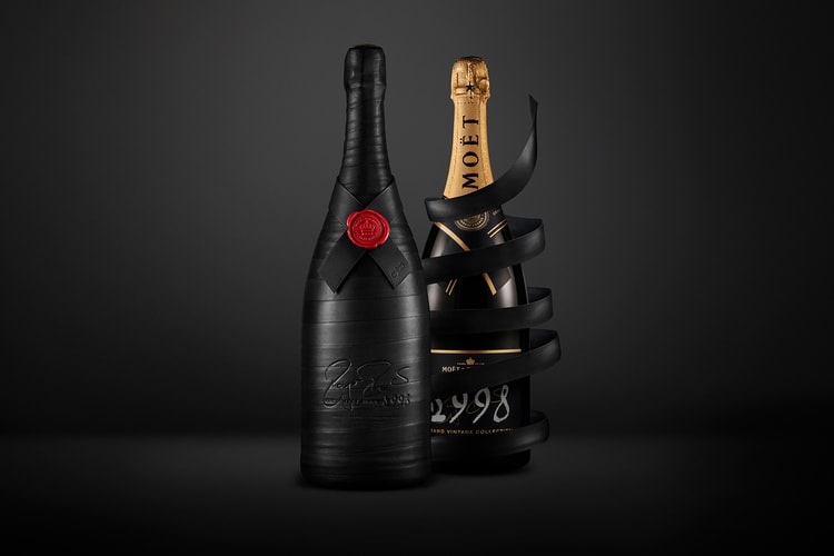 Moët & Chandon Honors Roger Federer With $24,000 USD Limited-Edition Champagne Bottle