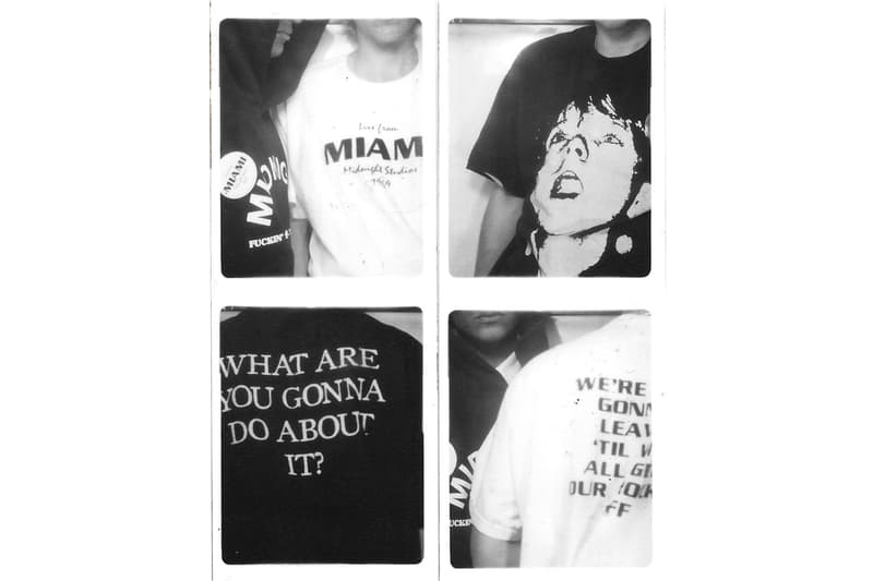 MRKT DEUX Midnight Studios Live From Miami Capsule Collection Lookbook