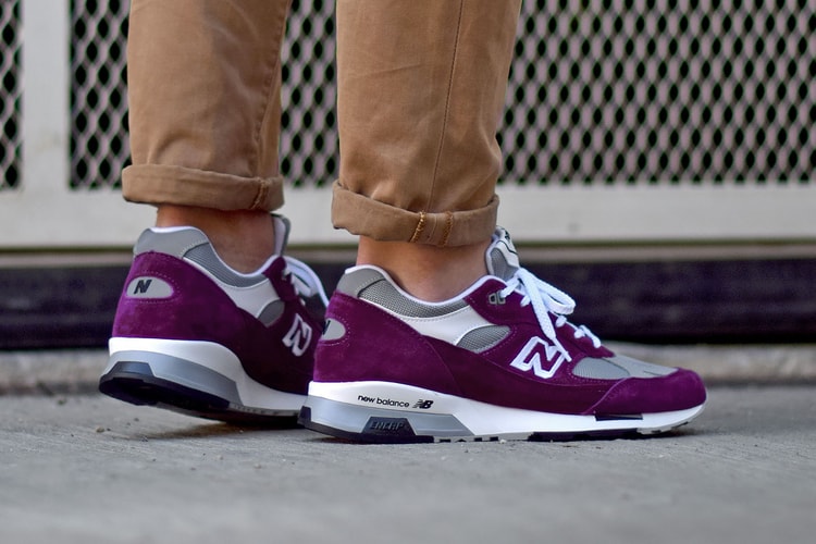 New Balance Updates 991.5 Silhouette With "Plum" Colorway