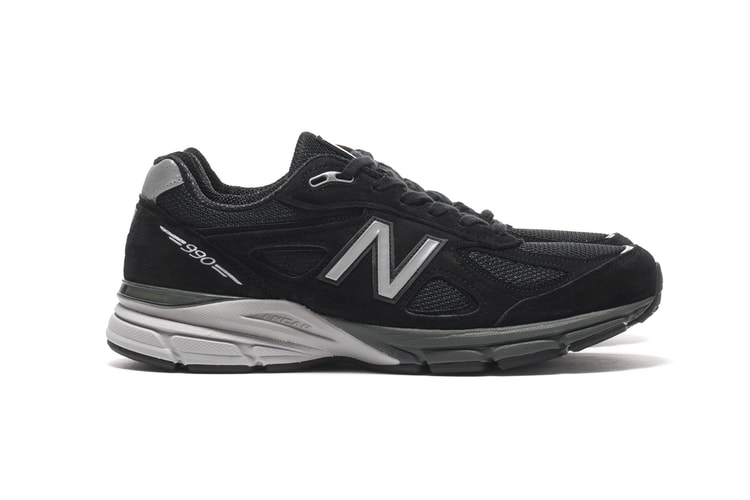 New Balance Retools the M990 in Black Pig Suede/Mesh