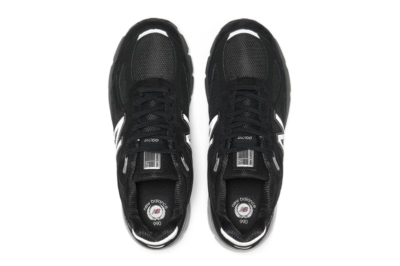 New Balance M990 Black Pig Suede Mesh release info silver footwear sneakers running
