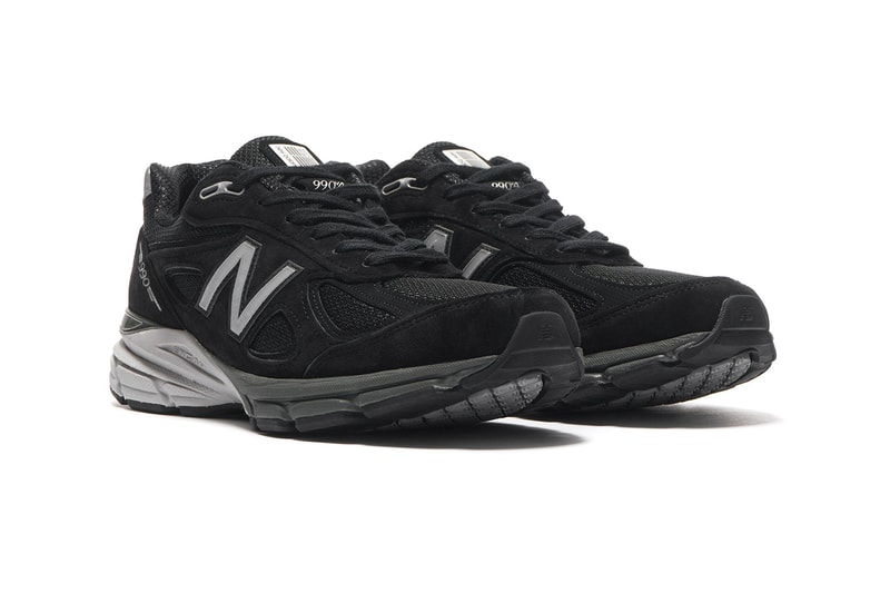 New Balance M990 Black Pig Suede Mesh release info silver footwear sneakers running