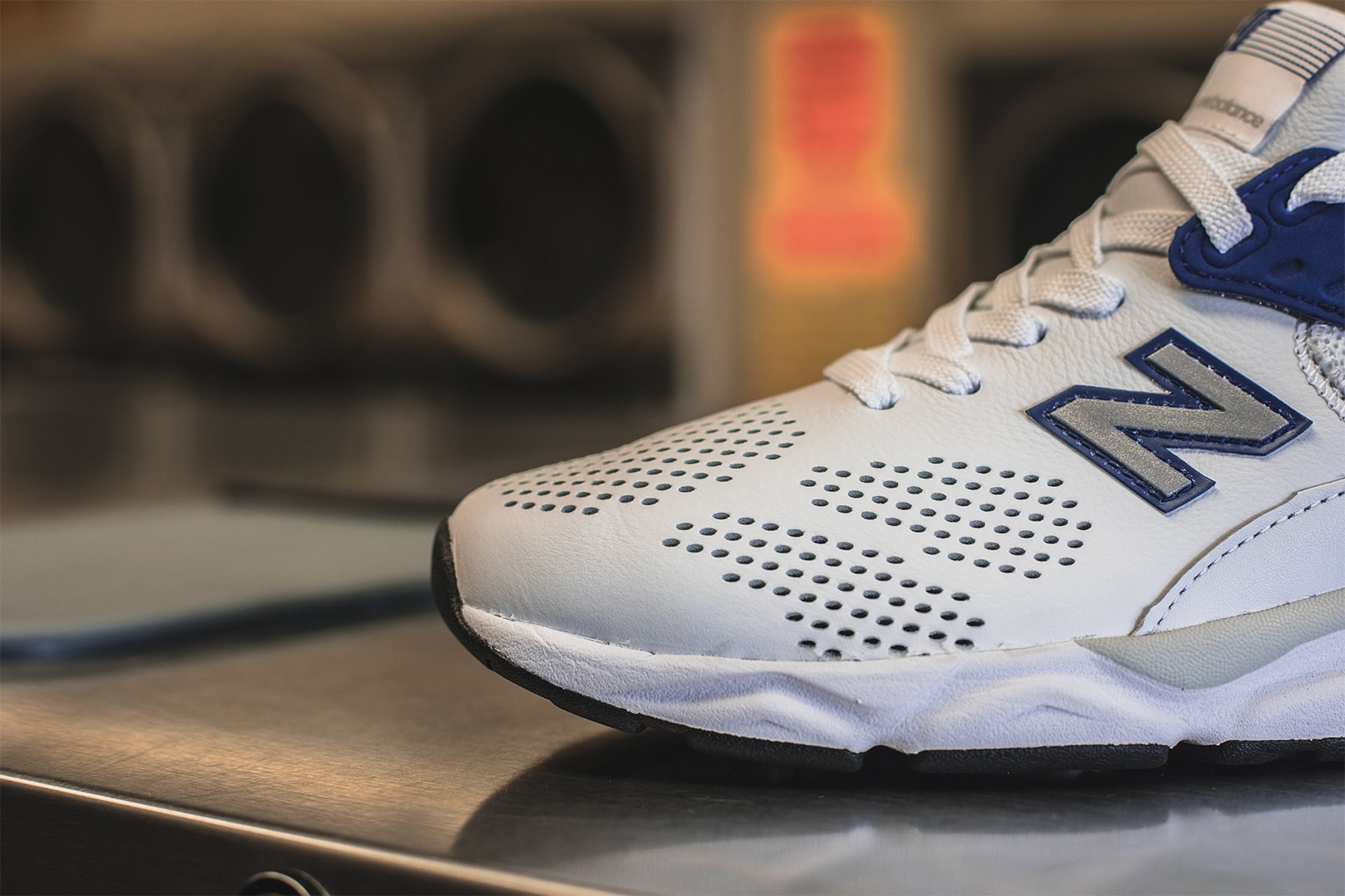 New Balance X-90 White Blue 2018 may footwear