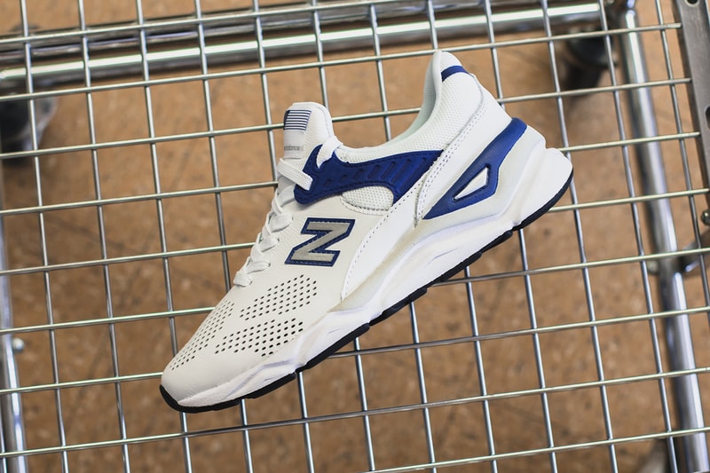 New Balance X-90 White Blue 2018 may footwear