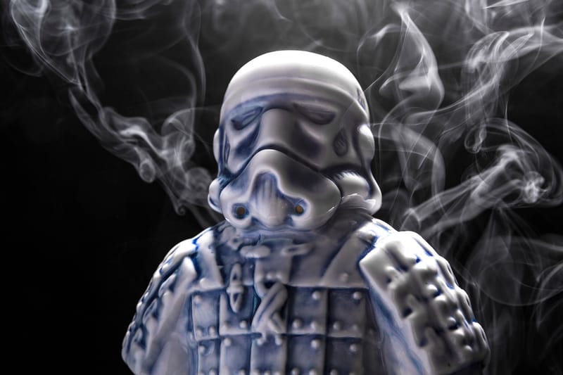 Yeenjoy Studio’s Stormtrooper & English Bulldog Incense Burners Shine in New Editorial