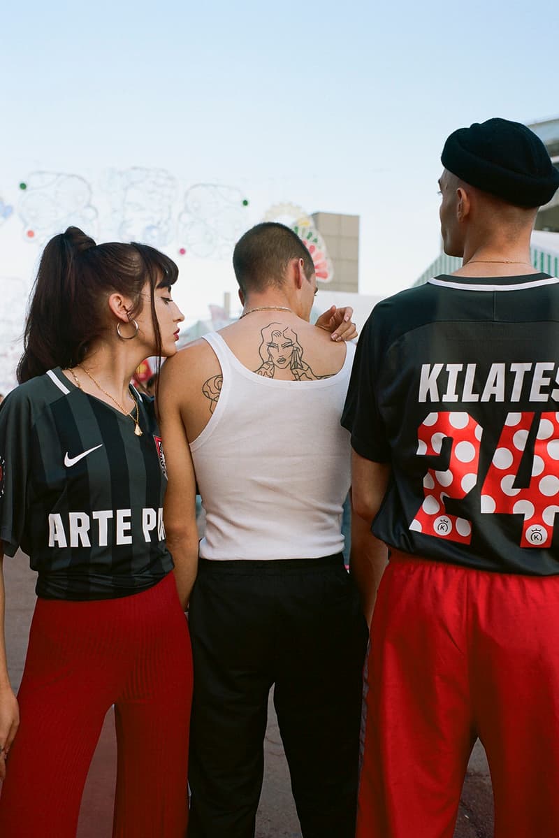 24 Kilates Nike Football Jersey Collaboration Arte Puro Black Grey Red Release Details Information World Cup 2018 FIFA