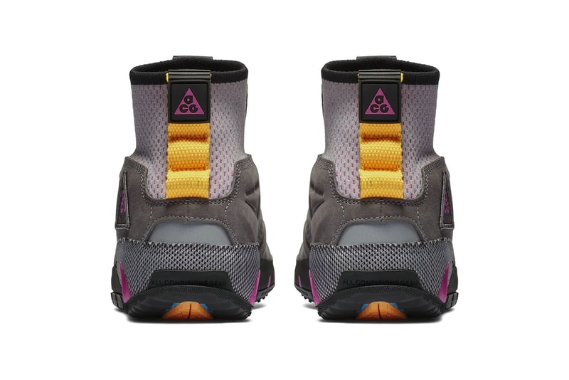 Nike ACG Ruckel Ridge Gunsmoke atmosphere grey june 1 2018 AQ9333 001 release date info drop sneakers shoes footwear