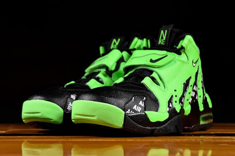 Nike Air Diamond Turf Max '96 Rage Green Horror Movie Theme Football Training Silhouette Renarts Release Details Information