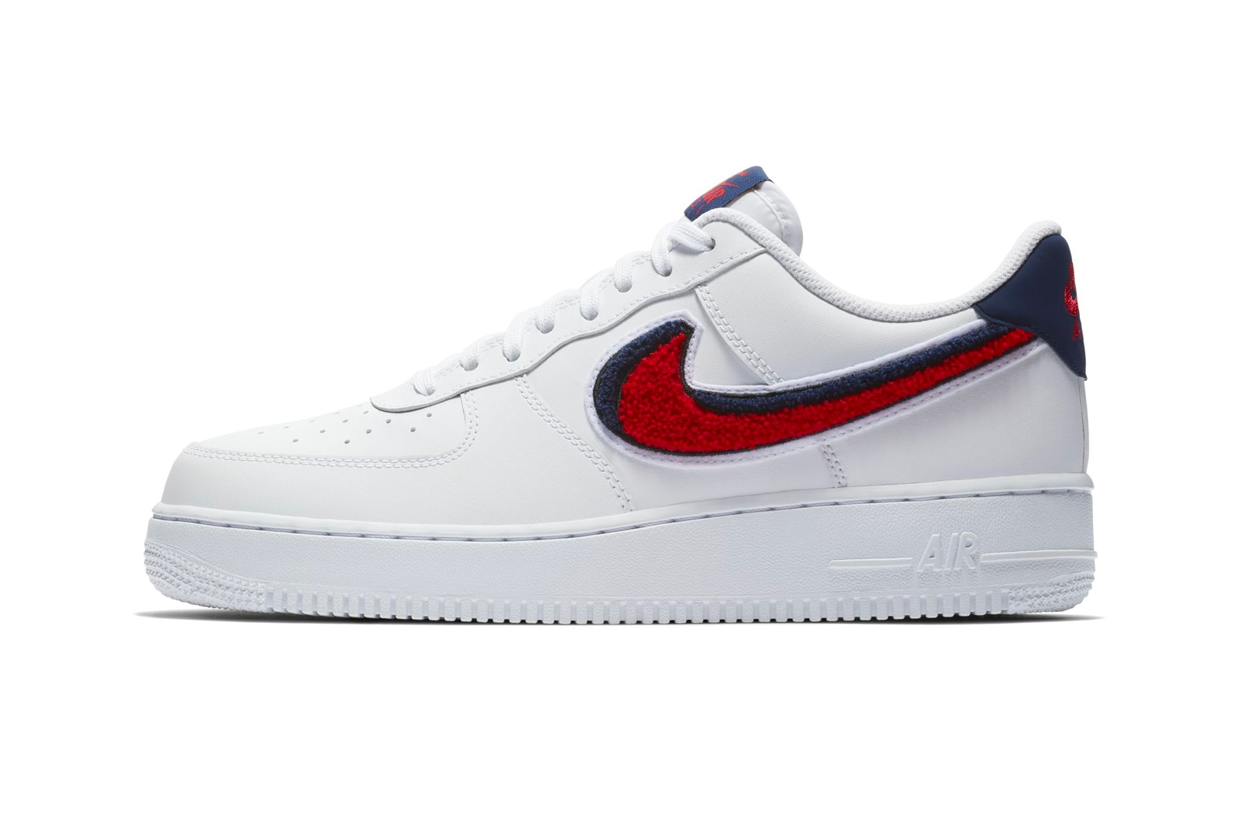 Nike Air Force 1 '07 LV8 Chenille Swoosh Release Date