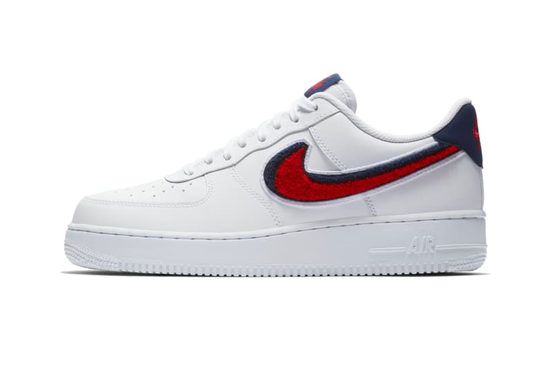 Nike Air Force 1 07 Lv8 Chenille Swoosh Release Hypebeast Nike Air Force 1 07 Lv8 Chenille Swoosh Release Hypebeast