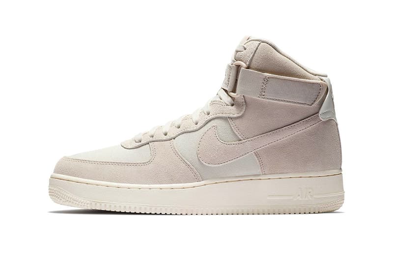 Nike Air Force 1 High Tonal Suede release date summer 2018 blue beige yellow