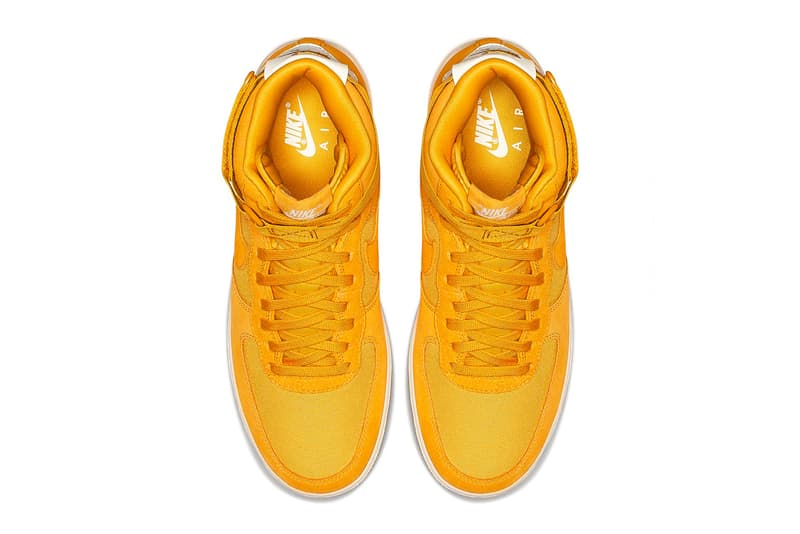 Nike Air Force 1 High Tonal Suede release date summer 2018 blue beige yellow