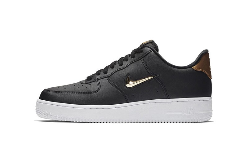 Nike Air Force 1 Jewel Swoosh Summer 2018 Pack release date info drop sneakers shoes footwear low mid four colorways leather suede