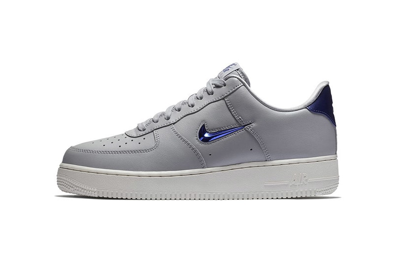 Nike Air Force 1 Jewel Swoosh Summer 2018 Pack release date info drop sneakers shoes footwear low mid four colorways leather suede