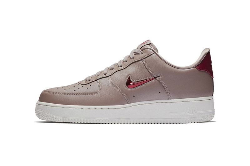 Nike Air Force 1 Jewel Swoosh Summer 2018 Pack release date info drop sneakers shoes footwear low mid four colorways leather suede
