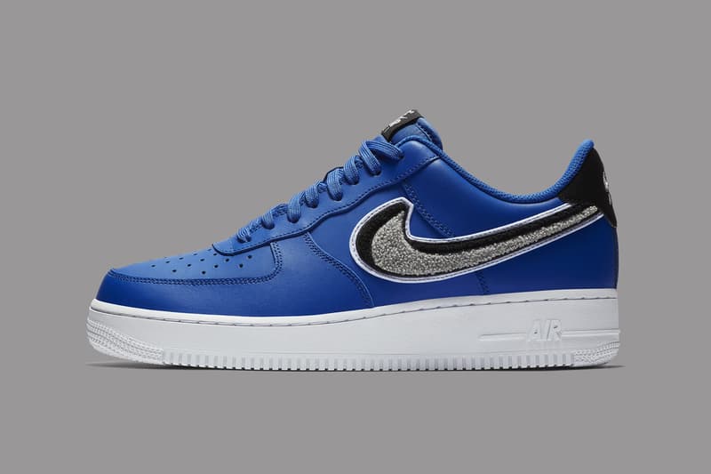 Nike Adds Chenille Swooshes To Air Force 1 Low Hypebeast