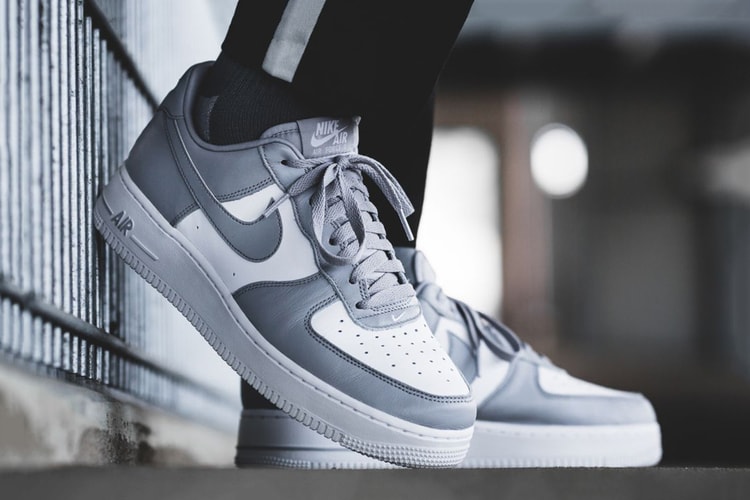 Nike Simplifies the Air Force 1 Low With a White/Grey Color Scheme