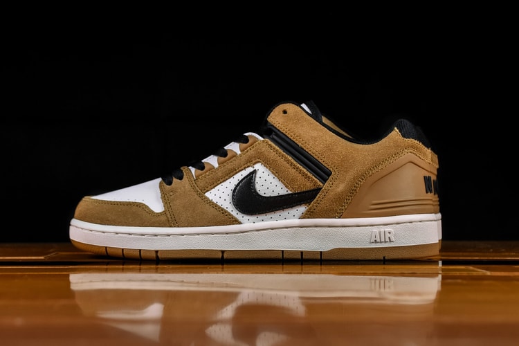 Nike Air Force 2 Receives Brown Suede Detailing for Latest Edition