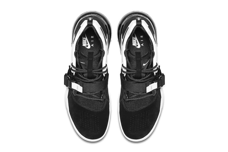 Nike Air Force 270 Black White Release Contrast Info