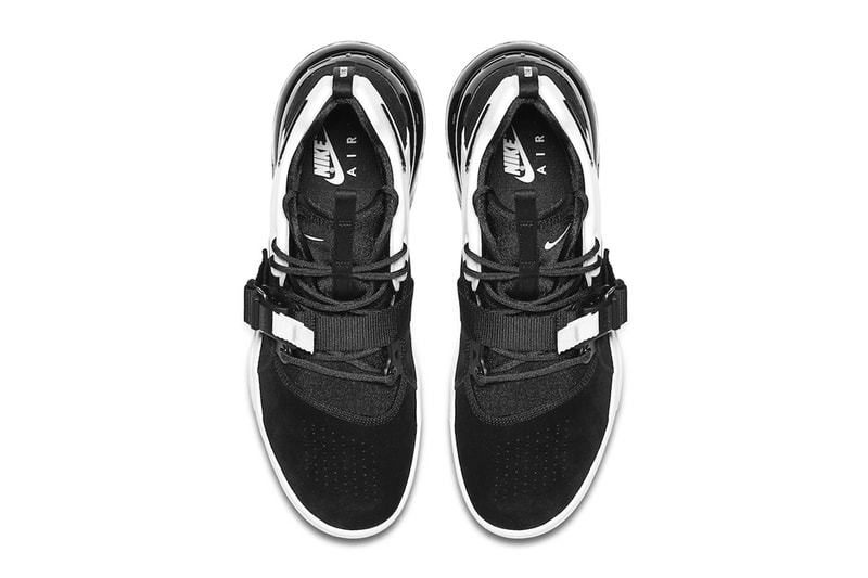 Nike Air Force 270 Black White Release Contrast Info