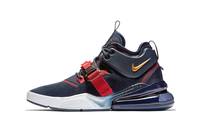 Nike Air Force 270 Dream Team Navy Red Metallic Gold 2018 nike sportswear footwear