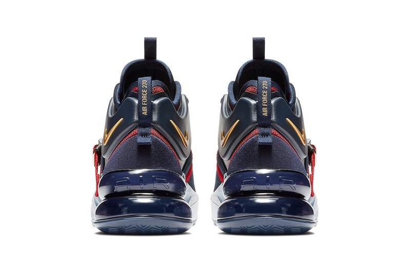 Nike Air Force 270 Dream Team Navy Red Metallic Gold 2018 nike sportswear footwear