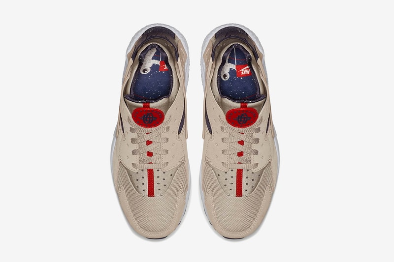 Nike Air Huarache Moon Particle Release Date closer look purchase price nasa space