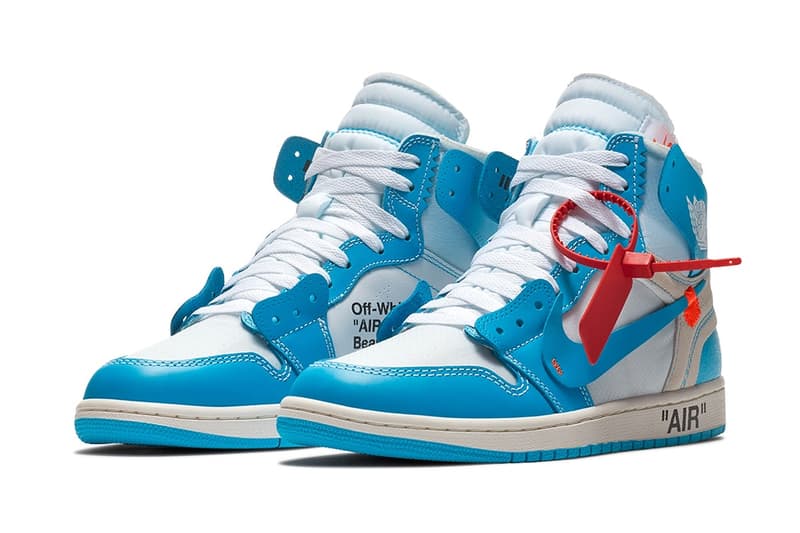 Air Jordan 1 Retro High Off White Powder Blue Hypebeast Drops