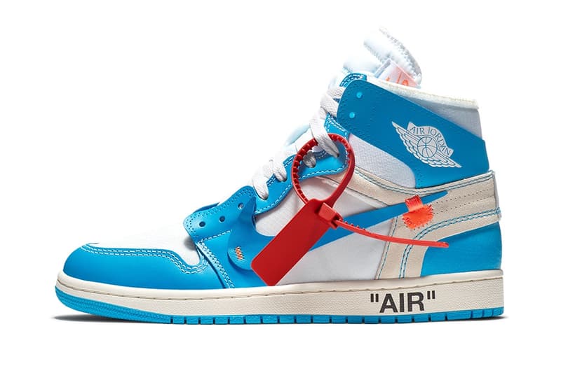 Air Jordan 1 Retro High Off White Powder Blue Hypebeast Drops