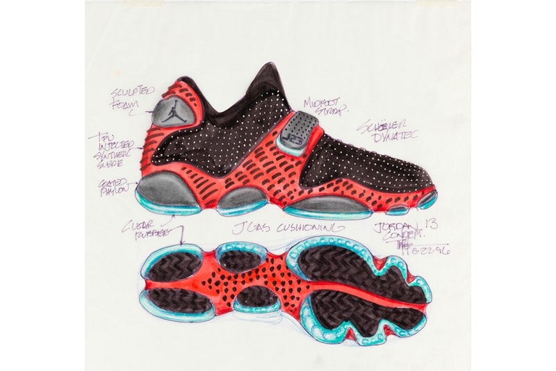 Air Jordan 13 Tinker Hatfield First Look Brand Black White sneaker release date leak purchase price
