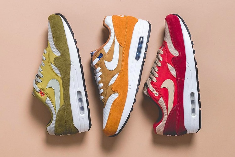 Nike Air Max 1 "Curry" Pack Unveils Three Colorways