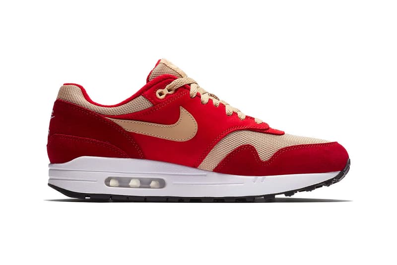 Nike Air Max 1 Curry Pack Rerelease release info sneakers footwear yellow red green suede