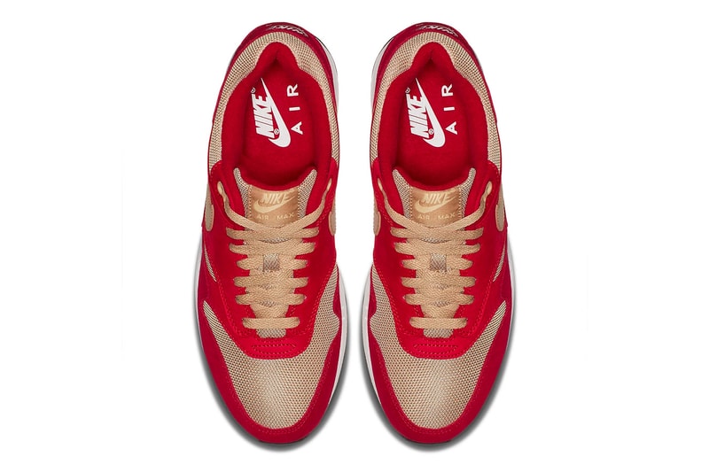 Nike Air Max 1 Curry Pack Rerelease release info sneakers footwear yellow red green suede