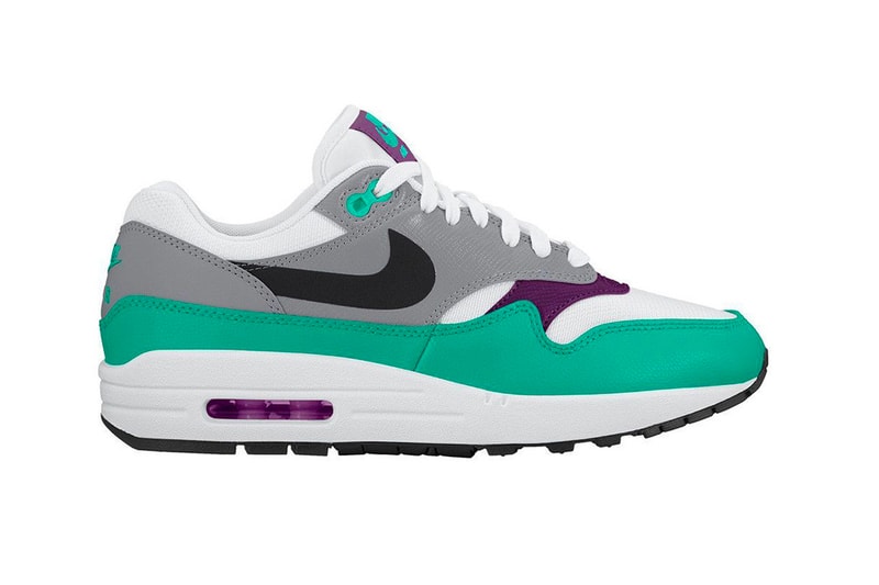 Nike Air Max 1 Pack Summer Release info drop july 2018 men womens White Court Purple Wolf Grey Pink Flash Black Clear Emerald Sail Amarillo Pure Platinum Signal Blue sneaker footwear