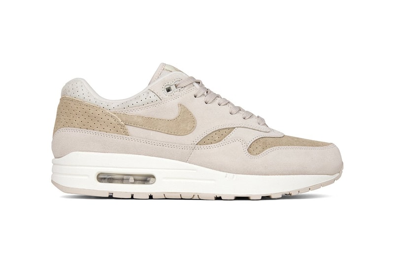 Nike Air Max 1 Premium "Desert Sand" release info drop date price purchase suede summer season sneaker footwear