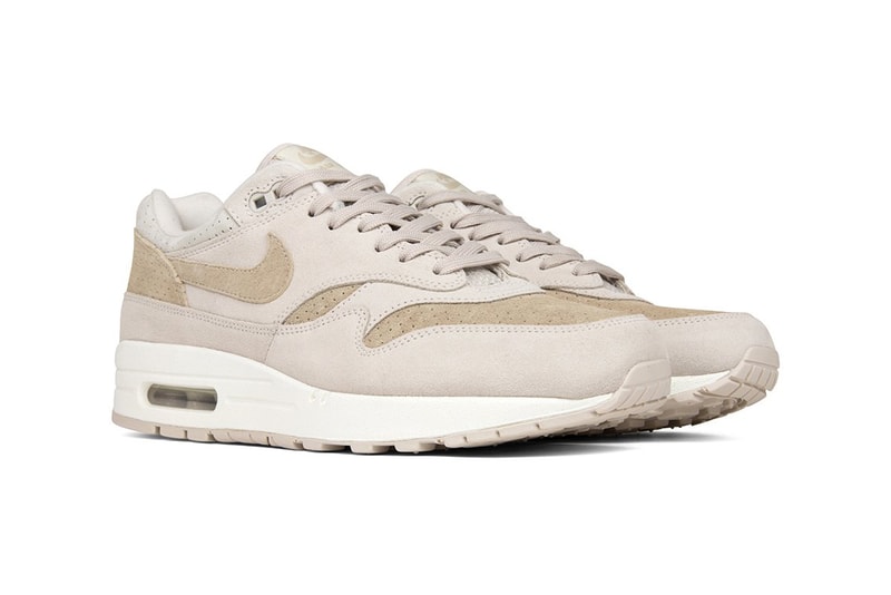 Nike Air Max 1 Premium "Desert Sand" release info drop date price purchase suede summer season sneaker footwear