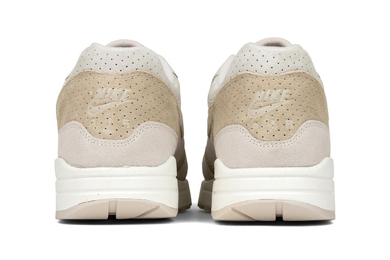 Nike Air Max 1 Premium "Desert Sand" release info drop date price purchase suede summer season sneaker footwear