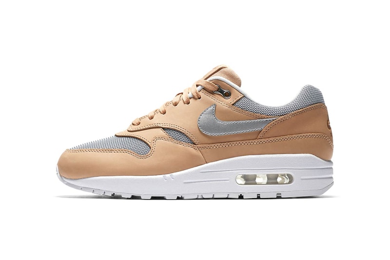 Nike Air Max 1 Vachetta Tan Metallic Silver white AO0795 200 may 2018 release date info sneakers shoes footwear