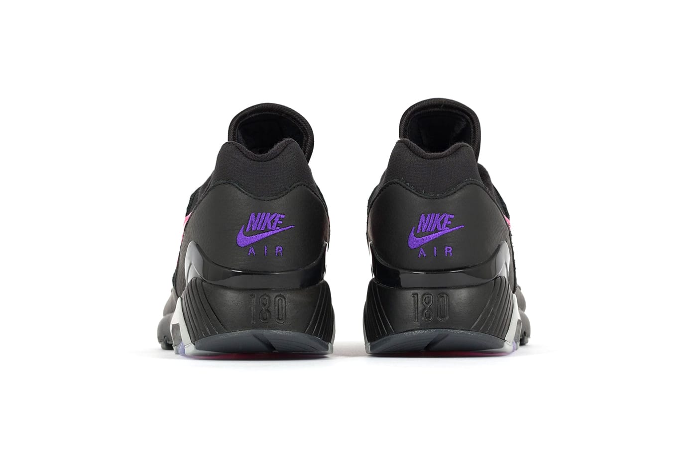 Black, Pink and Purple to Air Max 180 
